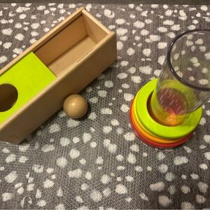 Colorful Wooden Learning Toy Set